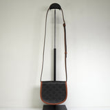 セリーヌ ミニ ブザス トリオンフ PVC / レザー ショルダーバッグ ブラック / ブラウン