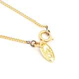 シャネル ココマーク ラインストーン ネックレス GP レディース