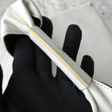 エムエムシックス メゾン マルジェラ ジャパニーズバッグ ミニ レザー ハンドバッグ ホワイト