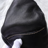 Chanel 9号 Coco Mark Wild Stitch 小羊皮链条单肩包（黑色）