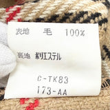 バーバリー 裏ノバチェック柄 ウールライナー付き ステンカラーコート カーキ 90-165(Lサイズ相当) メンズ - NEWSED