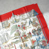 Hermes Carre 90 Au FIL de la SOIE 真丝围巾 红色