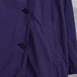 ミー イッセイミヤケ アーカイブ ナイロン トレンチコート レディース パープル