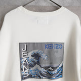 90's｜"富嶽三十六景" Back Patch Sweatshirt - NEWSED