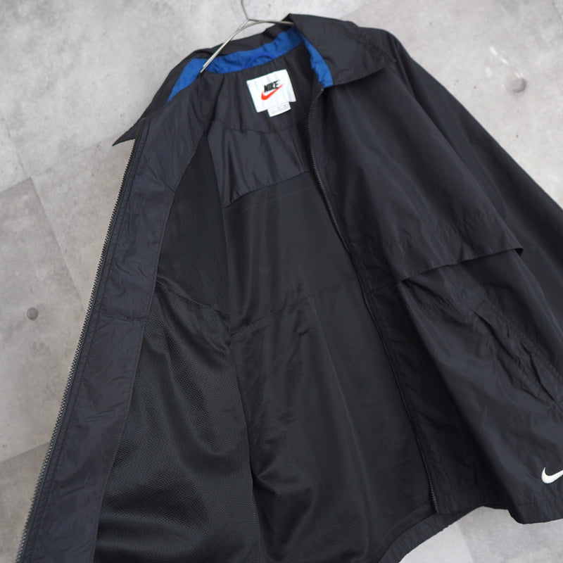 90’s～00’s｜Collar Nylon Jacket - NEWSED