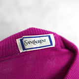 90's｜Bijou Logo Mock - neck Wool Sweater - NEWSED