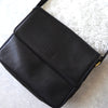 90's｜Black Leather Shoulder Bag