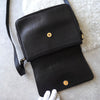 90's｜Black Leather Shoulder Bag