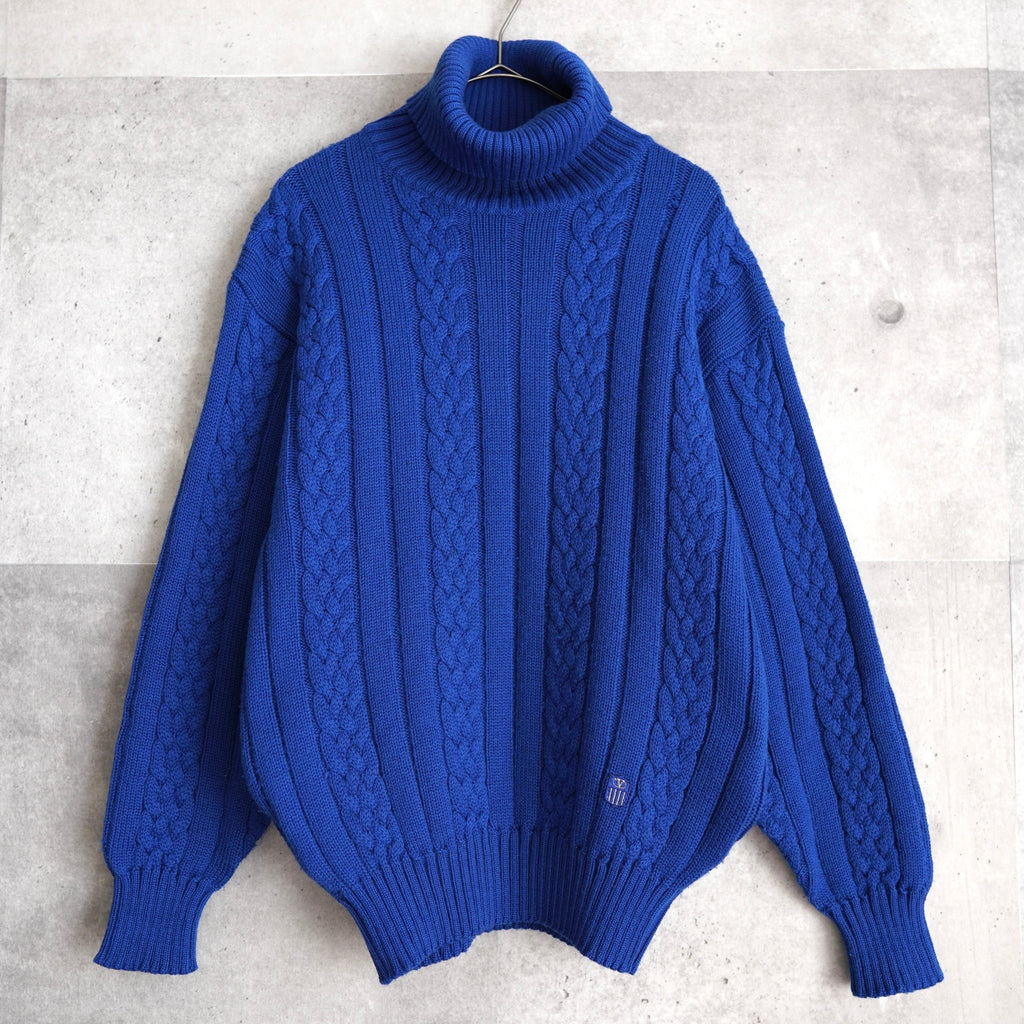 90's｜Color Turtleneck Sweater｜Made in Italy