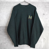 90's｜Emblem Logo Sweater｜Made in Italy - NEWSED