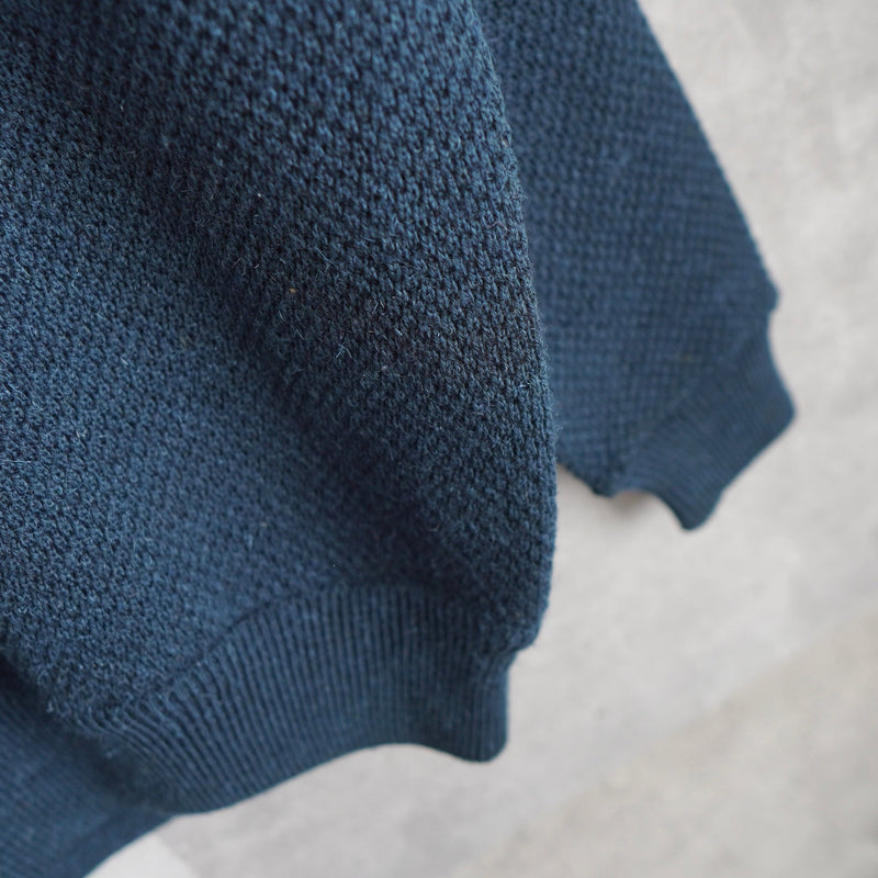 90's｜Leather Neck Sweater - NEWSED