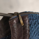 90's｜Leather Neck Sweater - NEWSED