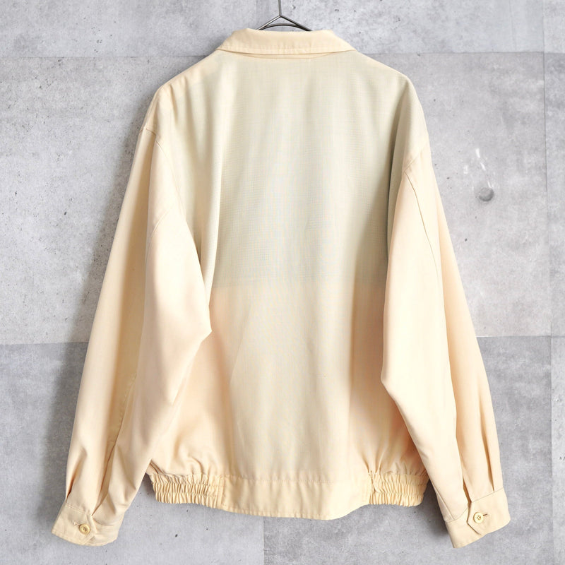 90's｜Logo Embroidery Drizzler Jacket - NEWSED