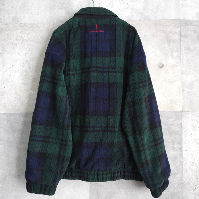 90's｜Logo Embroidery Fleece Jacket - NEWSED