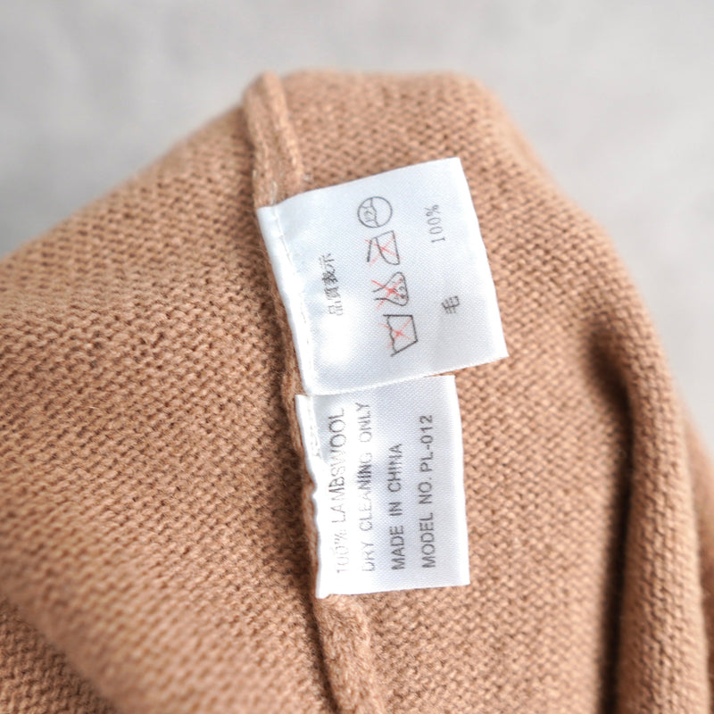 90's｜Logo Embroidery Knit Vest - NEWSED