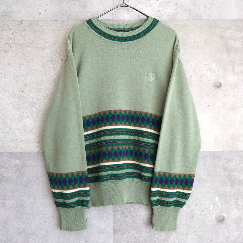 90's｜Logo Embroidery Sweater - NEWSED