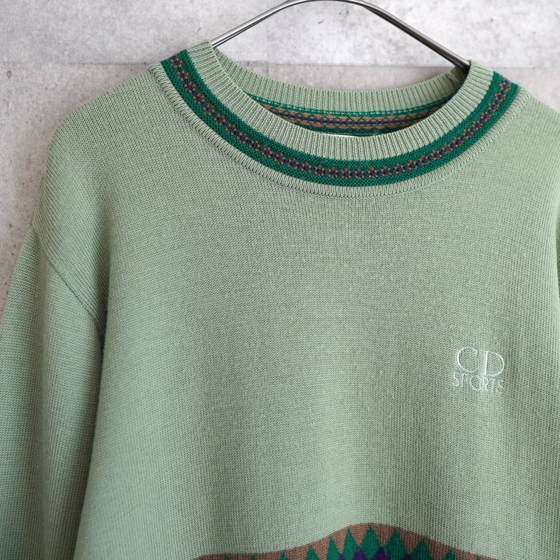 90's｜Logo Embroidery Sweater - NEWSED