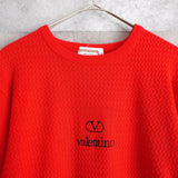 90's｜Logo Embroidery Sweater｜Made in Itary - NEWSED