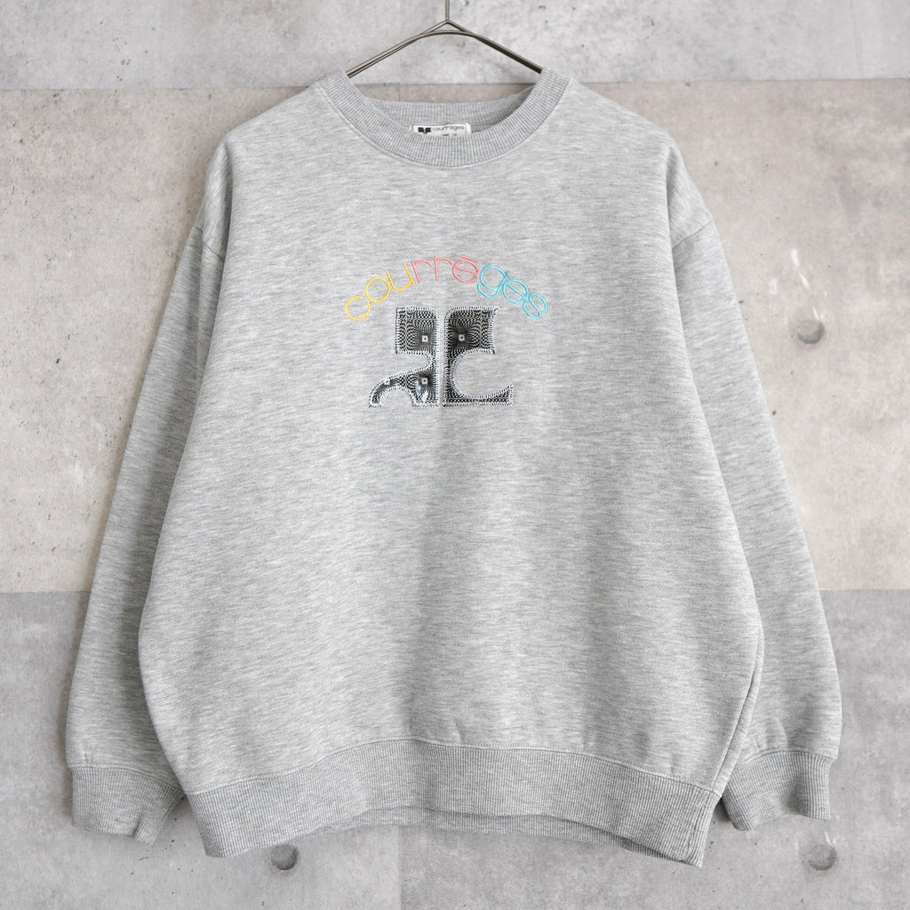 90's｜Logo Embroidery Sweatshirt