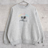 90's｜Logo Embroidery Sweatshirt - NEWSED