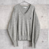 90's｜Logo Embroidery V-neck Sweater