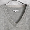 90's｜Logo Embroidery V-neck Sweater
