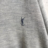 90's｜Logo Embroidery V-neck Sweater