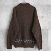 90's｜Mohair Like Polo Sweater｜Made in Italy