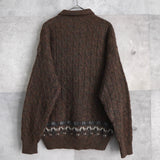 90's｜Mohair Like Polo Sweater｜Made in Italy - NEWSED