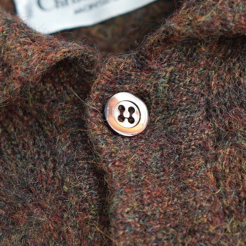 90's｜Mohair Like Polo Sweater｜Made in Italy - NEWSED