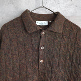 90's｜Mohair Like Polo Sweater｜Made in Italy - NEWSED