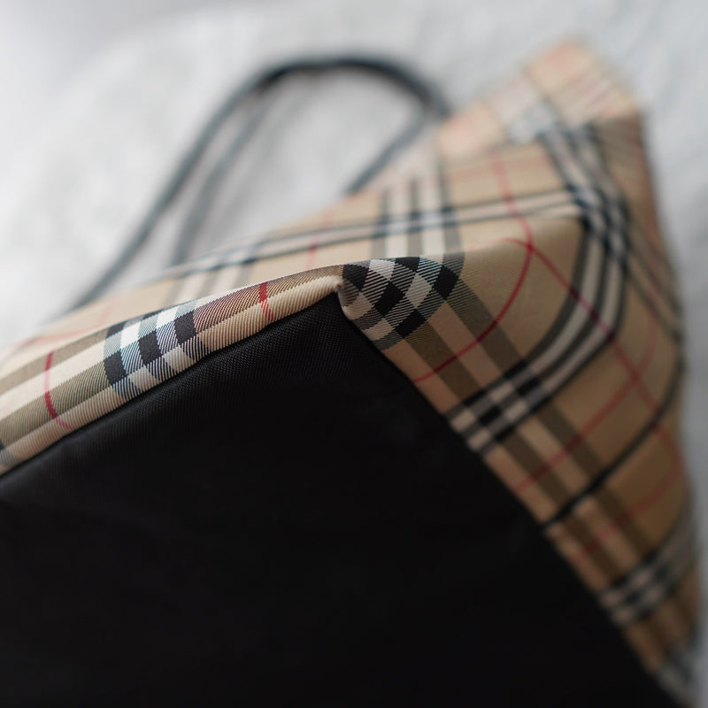 90's｜Nova Check Tote Bag - NEWSED
