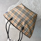 90's｜Nova Check Tote Bag - NEWSED