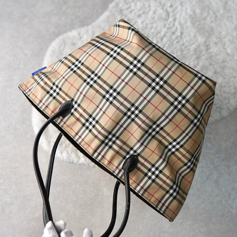 90's｜Nova Check Tote Bag - NEWSED
