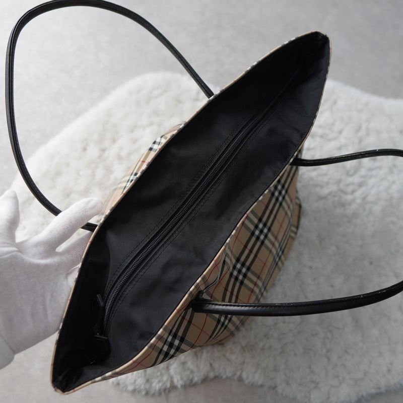 90's｜Nova Check Tote Bag - NEWSED