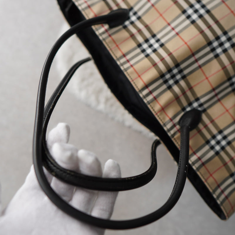 90's｜Nova Check Tote Bag - NEWSED
