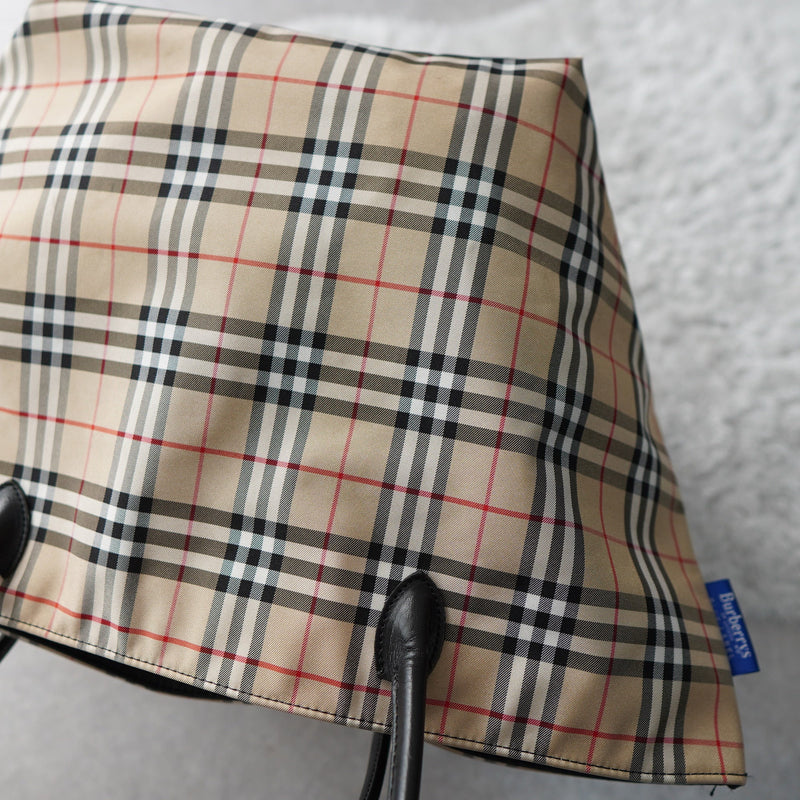 90's｜Nova Check Tote Bag - NEWSED