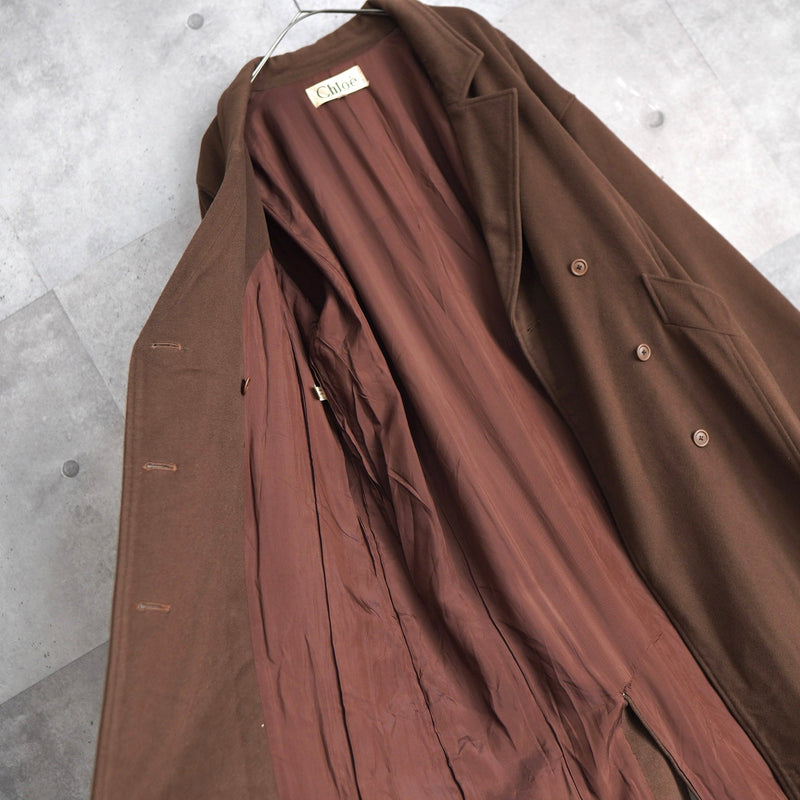 90's｜Oversize Chesterfield Coat - NEWSED