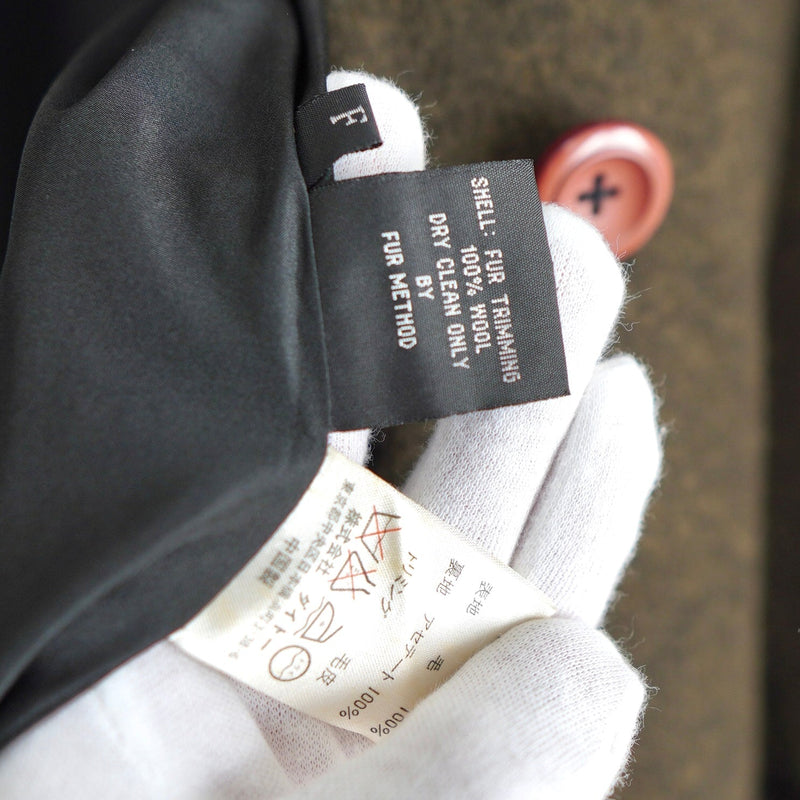 90's｜Rabbit Fur Wool Coat - NEWSED