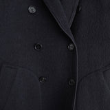 90's｜Shawl Collar Wool Coat - NEWSED