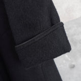 90's｜Shawl Collar Wool Coat - NEWSED