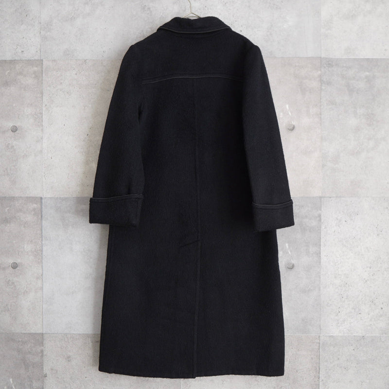 90's｜Shawl Collar Wool Coat - NEWSED