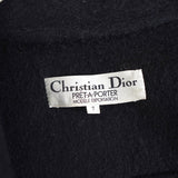 90's｜Shawl Collar Wool Coat - NEWSED