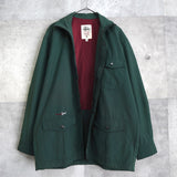 90's｜"Stussy Sport" Embroidery High - neck Jacket｜Made in Australia - NEWSED