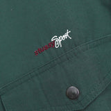 90's｜"Stussy Sport" Embroidery High - neck Jacket｜Made in Australia - NEWSED