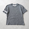 90's｜Trotter patterned short sleeve top｜Made in France