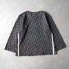 90's｜Trotter patterned top｜Made in France