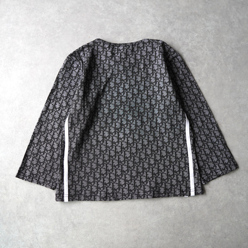 90's｜Trotter patterned top｜Made in France - NEWSED