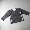 90's｜Trotter patterned top｜Made in France