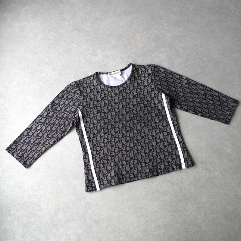 90's｜Trotter patterned top｜Made in France - NEWSED